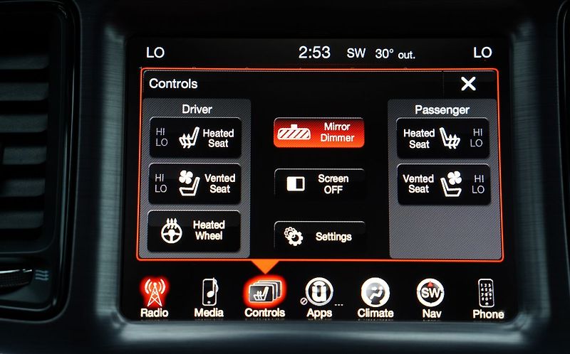 Dodge Challenger 5.7L V8 Hemi/Shaker/kůže/375 P - fotka 36 z 41