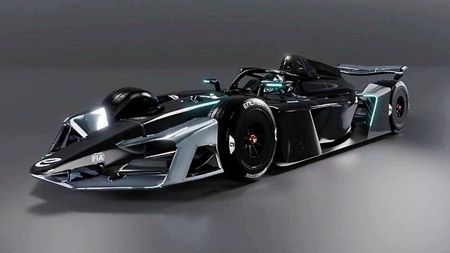 Nový monopost Formule E s názvem GEN4 bude do závodů nasazen od sezony 2026/2027., zdroj: FIA Formula E