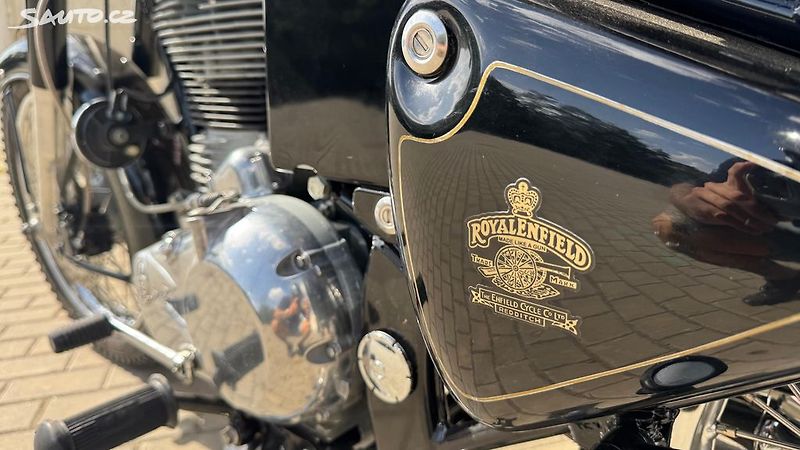 Royal Enfield Bullet Classic 20kw, A2 13t.km - fotka 12 z 15