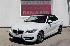 BMW Řada 2 2,0 220i 135KW CABRIO TOP STAV - fotografie inzerátu