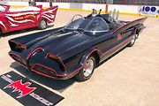Vůz Batmobile, vytvořený na základě Lincolnu Futura.