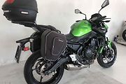 Ojetá motorka Kawasaki Z 650.