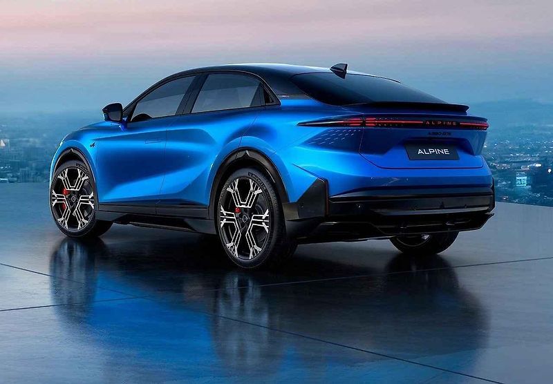 Alpine A 390 jsme projeli na polské straně Krkonoš.
