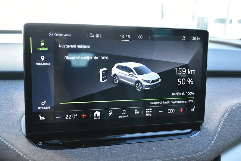 Škoda Enyaq (2021) 60 132 kW Desing Lodge - fotka 17 z 33