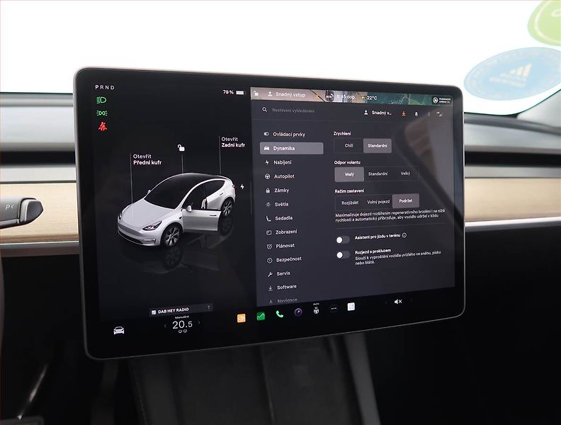 Tesla Model Y (2023) Long Range AWD 79kWh, SoH 93% - fotka 20 z 33