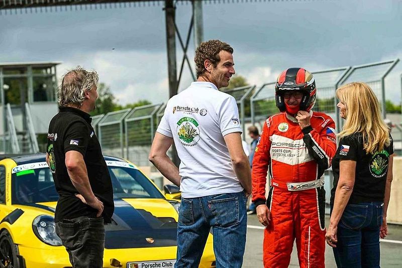 Sedmdesátiletý Jaroslav Mikoláš vyhrál celý německý seriál Porsche PCC Pro. Foto: se svolením J. Mikoláše