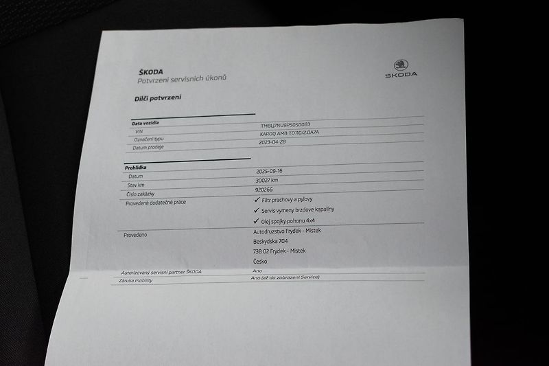 Škoda Karoq 2.0 TDI 110kW 4x4*DSG*DPH*ČR 1 - fotka 33 z 40