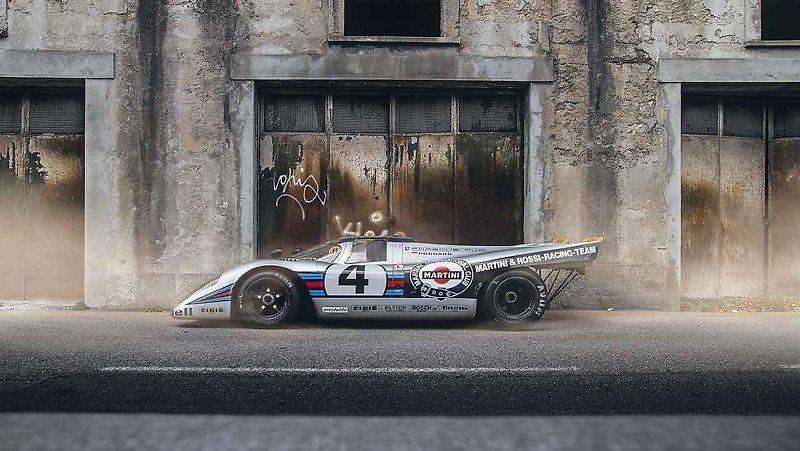 Porsche 917 schválené pro silniční provoz.