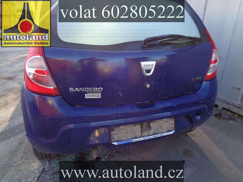 Dacia Sandero (2008) VOLAT 602 805222 - fotka 3 z 6