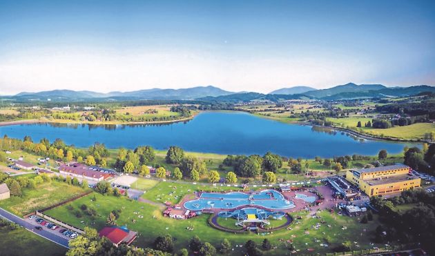 Sousední aquapark je největším tahákem Autokempu Olešná., zdroj: Foto: Autokemp Olešná