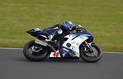 Marvin Siebdrath s Yamahou YZF jezdí třídu Supersport.