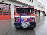 Hägglunds Bandvagn 206 na stanici v Liberci