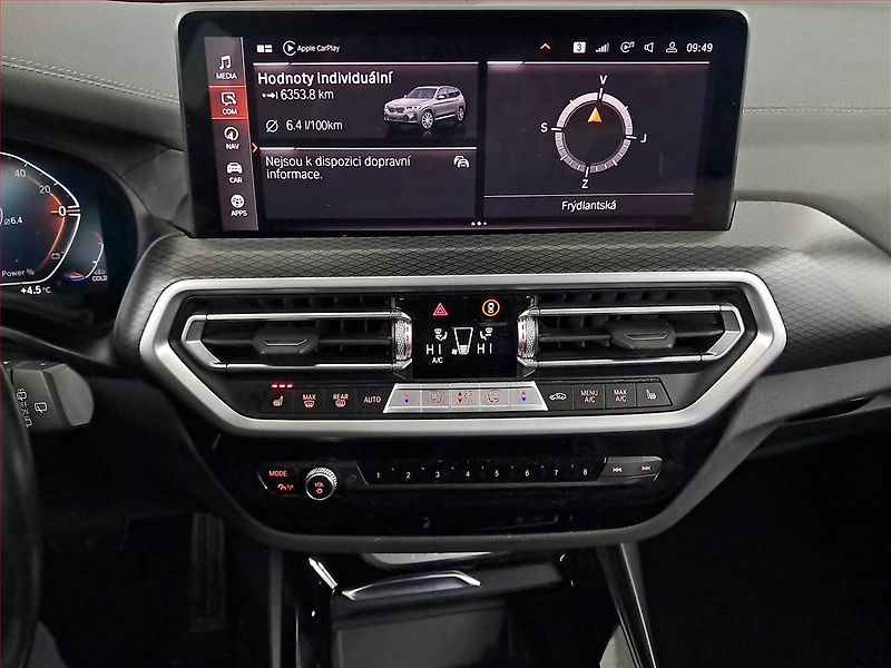 BMW X3 (2022) xDrive20d - fotka 12 z 19