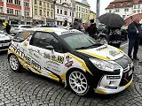 Start 58. ročníku Rallye Šumava na náměstí v Klatovech