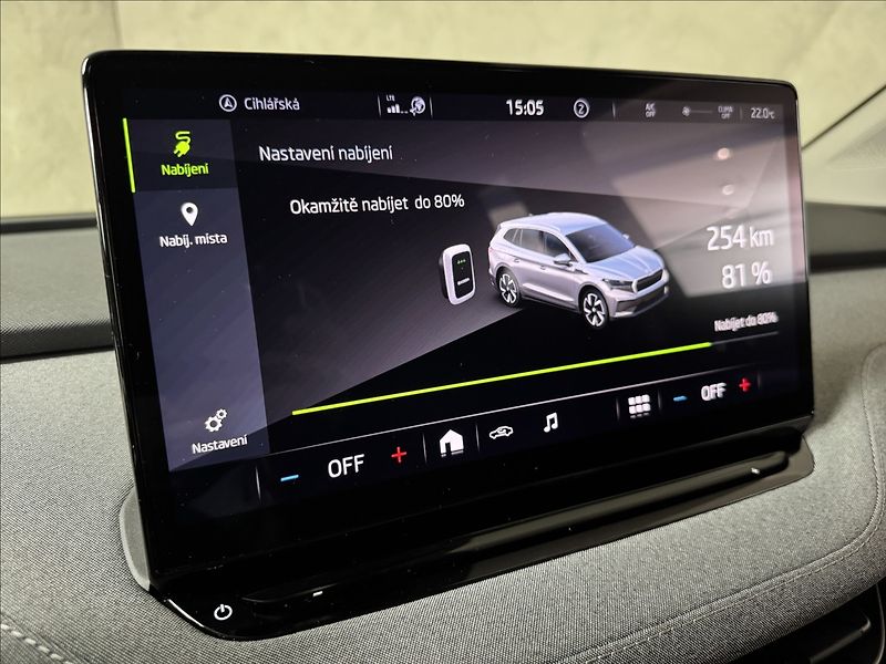 Škoda Enyaq 60 LED Matrix Kamera PDC - fotka 30 z 44
