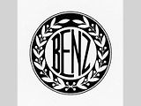 Nápis „Benz“ obklopený vavřínovým věncem, který společnost Benz & Cie. přihlásila 6. srpna 1909 jako ochrannou známku na Císařském patentovém úřadě