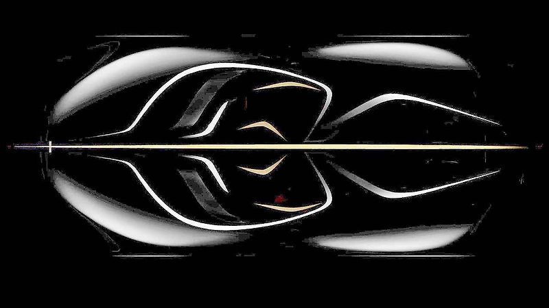 McLaren ukázal testovací mulu supersportu s volantem uprostřed.