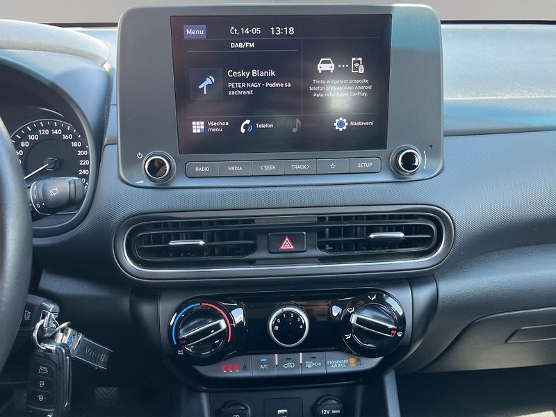 Hyundai Kona (2022) 1.0 T-GDi 88kw, ČR, Tažné, Tov - fotka 15 z 20