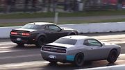 Dodge Challenger SRT Hellcat vs. Demon.