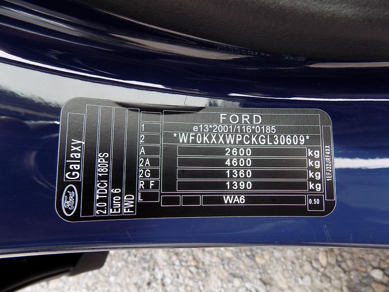 Ford Galaxy 2,0 TDCI 132 KW NAVI 7 MÍST - fotka 44 z 50