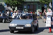 Veterány se sjely do Veselí nad Lužnicí na Selské Baroko 2023.
