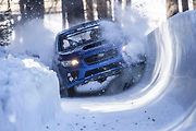 Subaru WRX STI na bobové dráze ve Svatém Mořici.