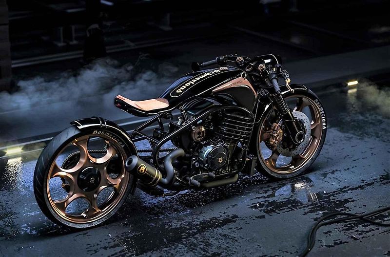 Z výstavy motorka zamíří do homologační zkušebny