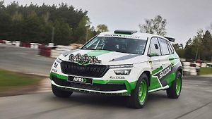 Na tomto autě studenti učiliště Škody Auto pracovali dva roky