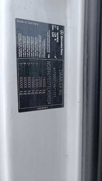 Mercedes-Benz Atego 1518 valník, Nové ČR 306t km - fotka 24 z 25