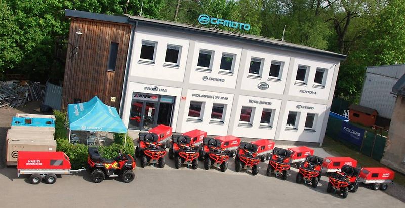 CFMOTO Gladiator X1000 (2026) HASIČSKÁ čtyřkolka - fotka 20 z 20