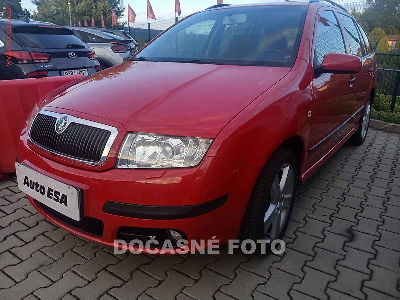 Škoda Fabia (2007) 1.4i 16V, xenon, AC - fotka 1 z 3