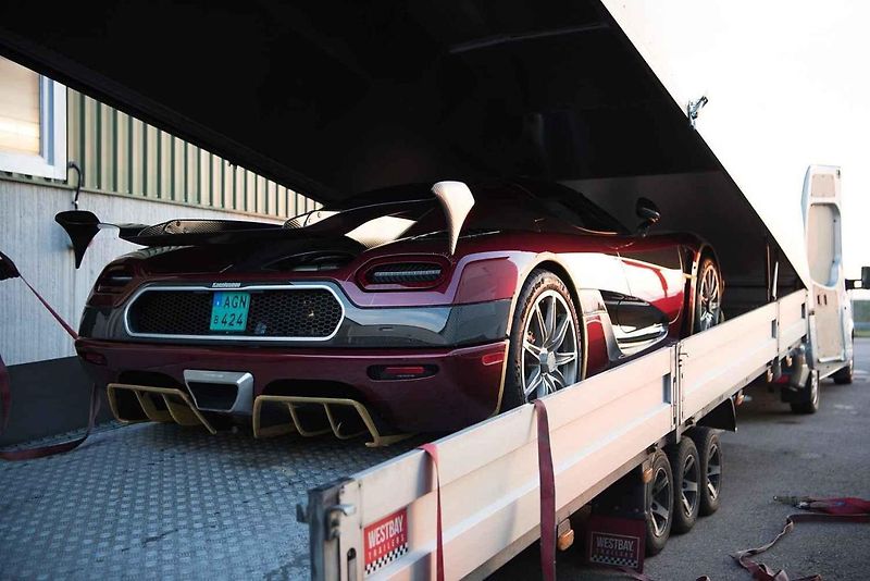 Koenigsegg Agera RS při sprintu 0-400-0.