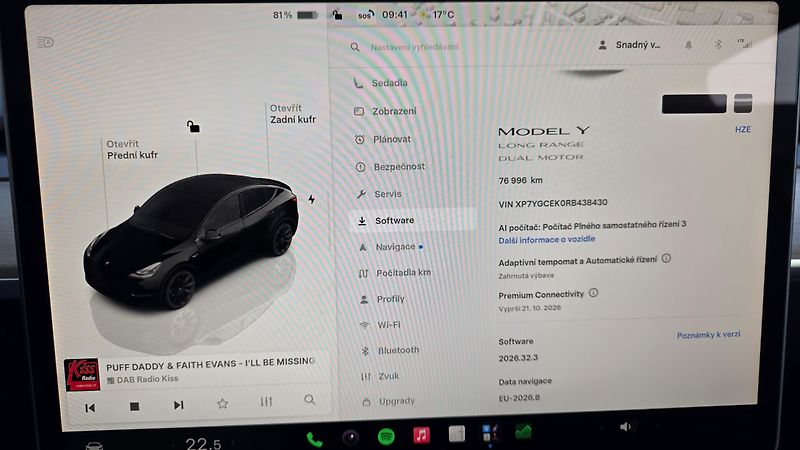 Tesla Model Y (2024) Long Range AWD DE SoH93,6% TZ - fotka 34 z 43