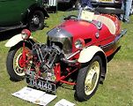 Tříkolka Morgan, do které byly montovány motory od Matchless.