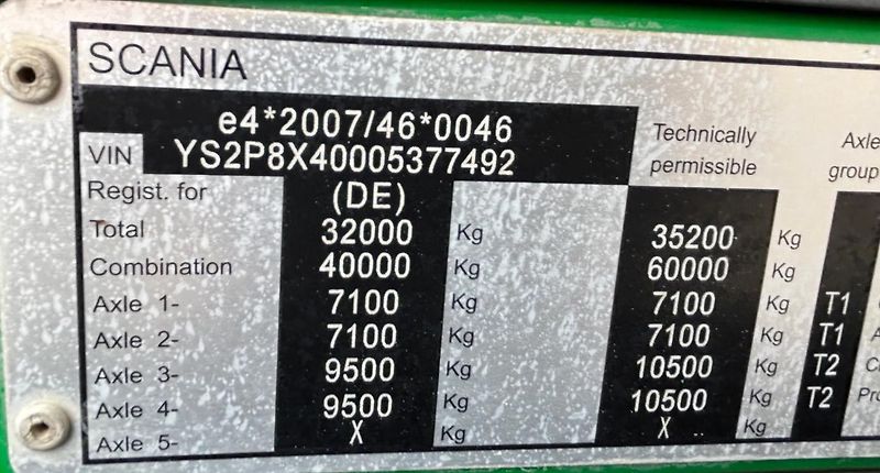 Scania (2015) P 410 8x4 MIX 9m3 EURO 6 - fotka 21 z 21