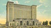 Budova hlavního nádraží Michigan Central Station v Detroitu.