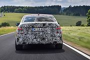 BMW 3 (2018) při testování na Nürburgringu