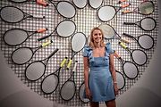 Tenistka Petra Kvitová při slavnostním otevření Síně slávy Petry Kvitové, 21. července 2022 ve Fulneku.