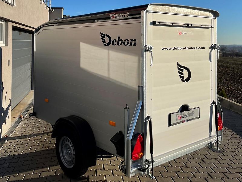 Debon (2026) C255 1300kg, ALU bočnice,černý - fotka 5 z 17