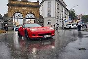 Americké automobily Corvette na 21. ročníku tradičního srazu v areálu Plzeňského Prazdroje