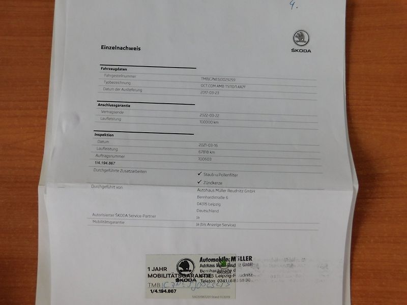 Škoda Octavia (2017) III KOMBI 1.4 TSI AUTOMAT - fotka 35 z 39