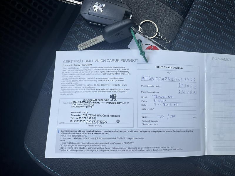Peugeot Traveller 2,0 BlHDi  StandardActive AT C - fotka 22 z 22
