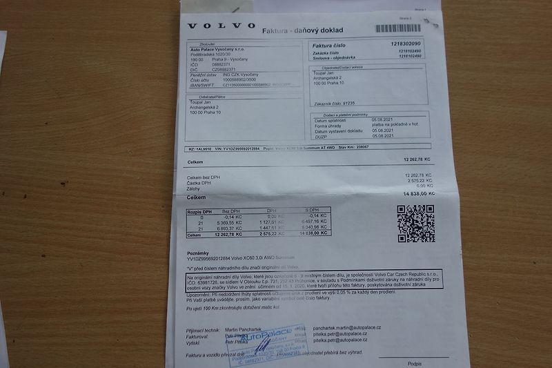 Volvo XC60 (2009) T6 210kW!!! AWD ČR ! AUT.! - fotka 45 z 53