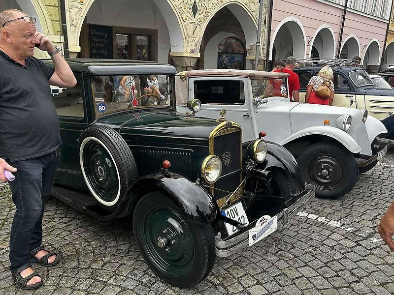 Jízda spolehlivosti v Domažlicích.