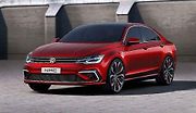 Koncept Volkswagen New Midsize Coupe.