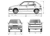 Rozměry hatchbacku