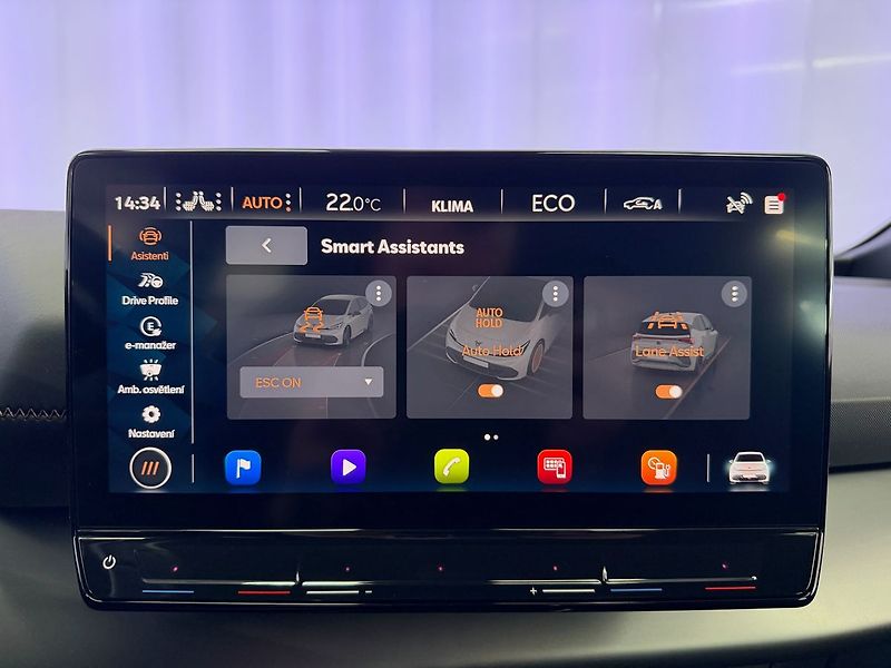 Cupra Born 150 KW / 58 KWH, ACC, LANE, FR - fotka 17 z 23