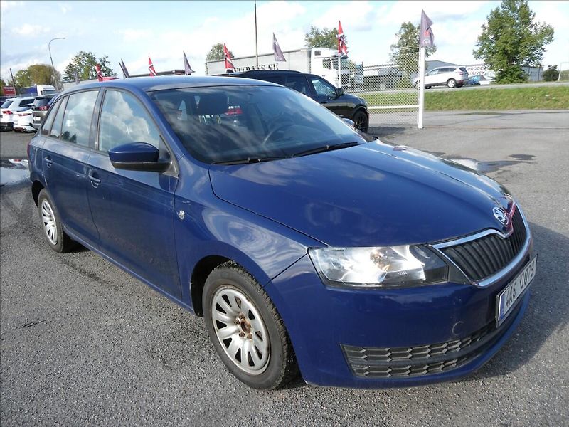 Škoda Rapid 1,6 TDi 66kW 2x kola,klima,ČR - fotka 1 z 30
