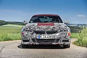 BMW 3 (2018) při testování na Nürburgringu