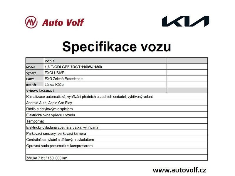 Kia Sportage EXCLUSIVE 1,6 T-GDi GPF 7DCT 1 - fotka 2 z 11